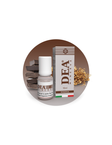 Minerva Liquido pronto 10ml Tabacco e Cioccolato - DEA Flavor