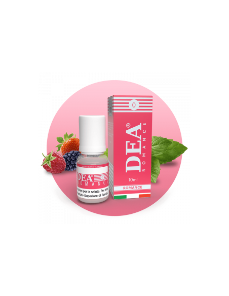 Romance Liquido pronto 10ml Frutti Rossi e Menta - DEA Flavor
