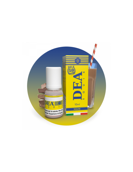 Squik Liquido pronto 10ml Latte e Cioccolato - DEA Flavor