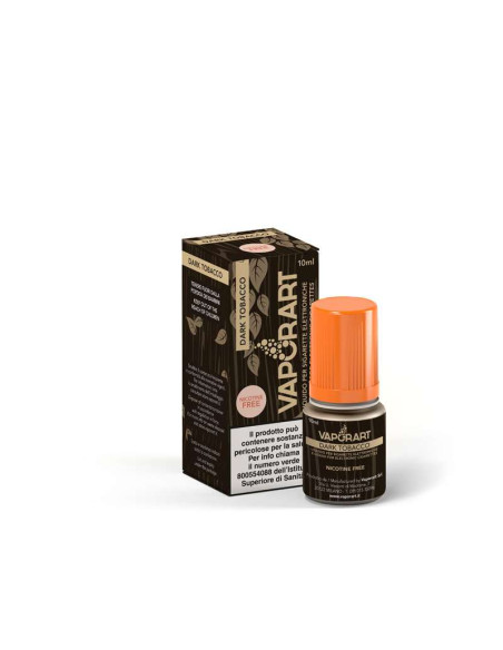 Dark Tobacco Liquido pronto 10ml Tabacco Latakia e Vaniglia - VaporArt