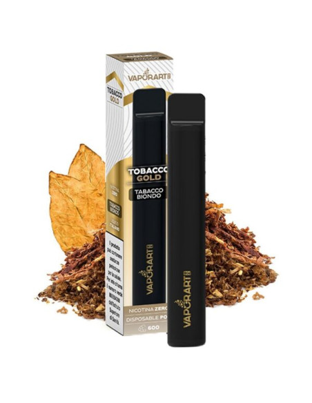 Vape Pen Usa e Getta TOBACCO GOLD 20mg - VAPORART