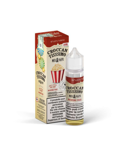 Croccantissimo Santone Mix&Vape 30 ml - 0mg - 30ml Pop Corn - Vaporart