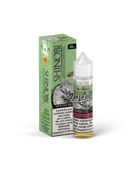 Shinobi Ice Mix&Vape 30ml 0mg Papaya, Fico d'India, Lime, Zucchero e Menta - Vaporart
