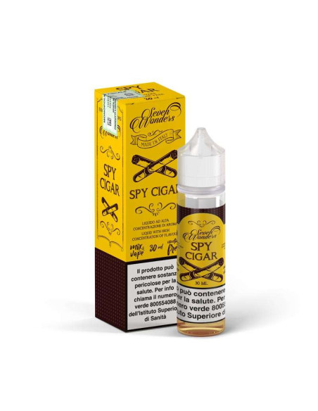 Spy Cigar Mix&Vape Seven Wonders - 0mg - 30ml Sigaro Cubano - Vaporart