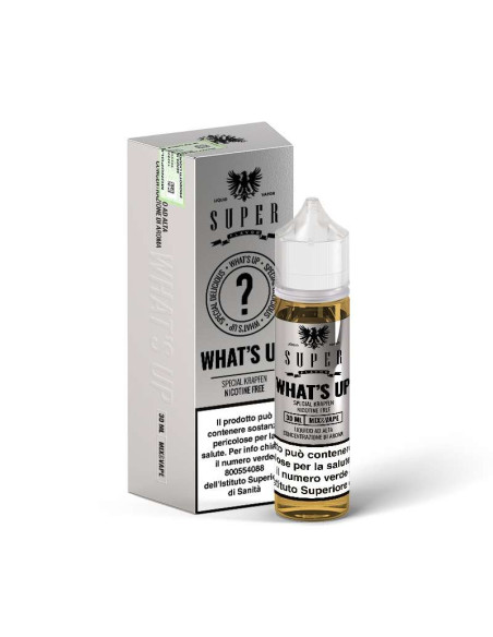 Whats Up - Super Flavor-  Mix&Vape 30ml 0mg Bombolone alla Crema - Vaporart