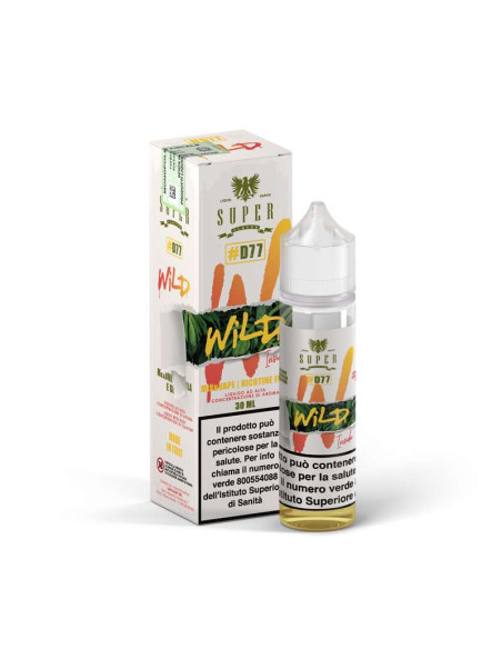Wild Mix&Vape D77 - 0mg - 30ml Melone Fragola e Guava - Vaporart