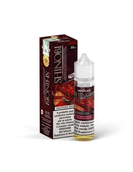 Shinobi Revenge Mix&Vape 30 ml 0mg Pesca Frutto del Drago e Zucchero - Vaporart