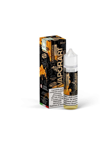Gran Cookie Caramel Mix&Vape 30ml 0mg Biscotto al Burro Croccante ricoperto di Caramello - Vaporart
