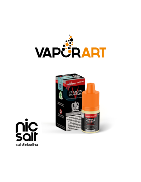 Tabacco Vaniglia Sali di Nicotina 10ml - Vaporart