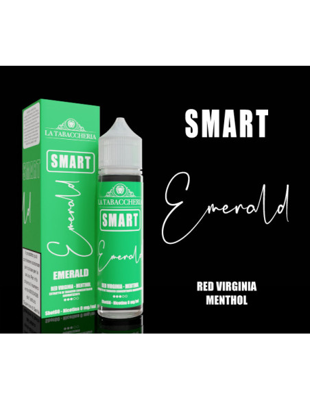 Emerald - Linea Smart - Aroma Shot 20ml 0mg Tabacco Red Virginia e Mentolo - La Tabaccheria (CON TASSELLO)