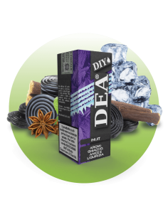 17 Inuit Note Fredde di Anice e Liquirizia DIY Aroma Concentrato 10ml Anice Liquirizia e Ghiaccio - DEA (CON TASSELLO)