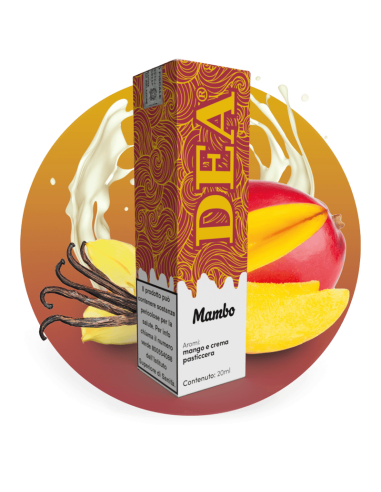 Mambo Aroma Shot 20ml Mango e Vaniglia - Dea Flavor (CON TASSELLO)