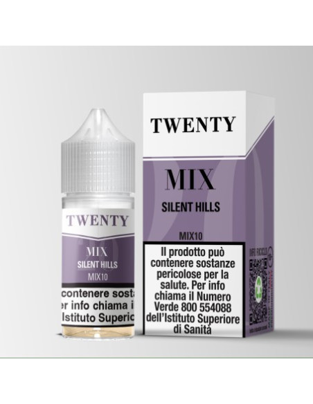 Twenty Mix Silent Hills Mini Shot Aroma 10+10 Tabacco Perique White Burley  - TNT Vape (CON TASSELLO)