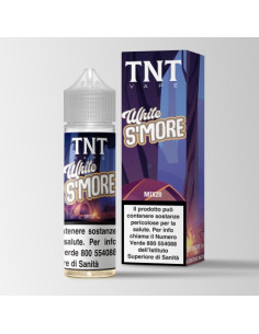 White S'More Aroma Shot 20ml 0mg Biscotto Graham Marshmallow e Cioccolato Bianco - TNT Vape (CON TASSELLO)
