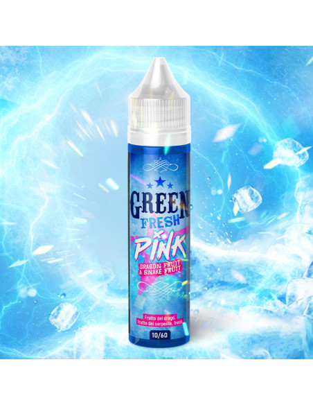 Pink Green Fresh Aroma shot 10ml 0mg Frutto del Drago Frutto del Serpente e Ghiaccio - Eliquid France (CON TASSELLO)