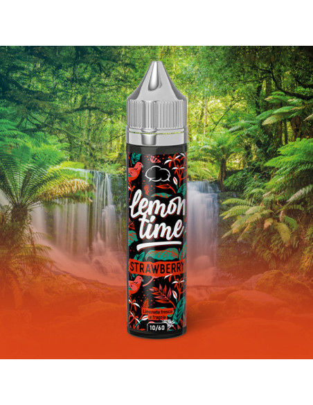 Strawberry - Lemon Time - Aroma shot 10ml 0mg Fragola Limone e Ghiaccio - Eliquid France (CON TASSELLO)