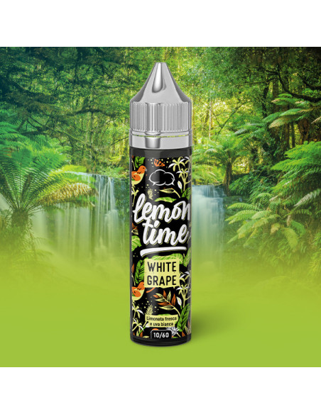 White Grape - Lemon Time - Aroma shot 10ml 0mg Uva Bianca Limone e Ghiaccio - Eliquid France (CON TASSELLO)