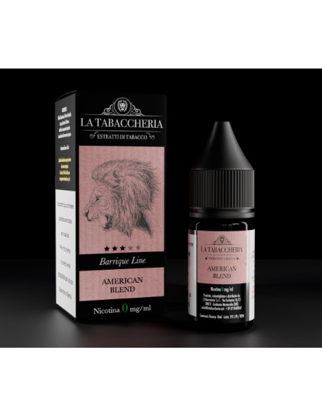 American Blend - Barrique Line - Liquido pronto 10ml Mix di Tabacchi - La Tabaccheria