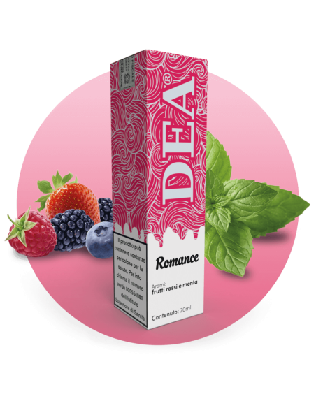 Romance Aroma Shot 20ml Frutti rossi e Menta  - DEA Flavor(CON TASSELLO)