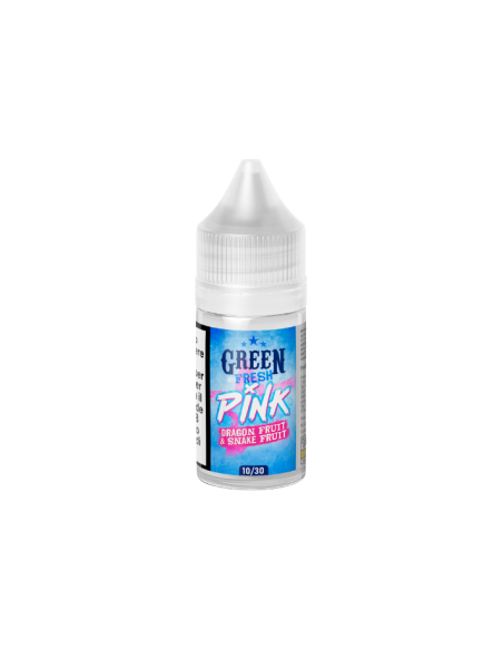 Pink Green Fresh Aroma Mini shot 10+20ml 0mg Frutto del Drago Frutto del Serpente e Ghiaccio - Eliquid France (CON TASSELLO)
