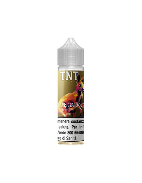 Kangaroo Animals shot 20ml 0mg Caramello salato - TNT Vape (CON TASSELLO)