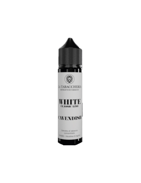 Cavendish - Linea White - Classic Line Aroma Shot 20ml Tabacco Cavendish - La Tabaccheria (CON TASSELLO)