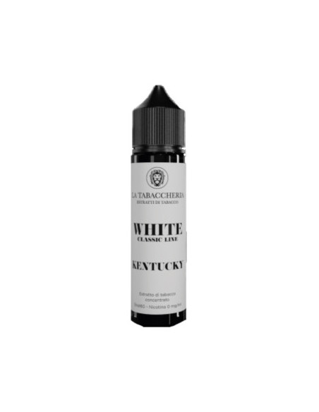Kentucky - Linea White - Classic Line Aroma Shot 20ml Tabacco Kentucky - La Tabaccheria (CON TASSELLO)