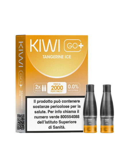 KIWI GO PLUS TANGERINE ICE 20MG 2ML PODS (CON TASSELLO)