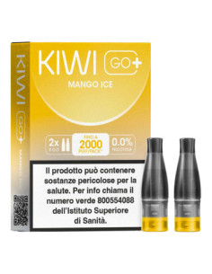 KIWI GO PLUS MANGO ICE 0MG 2ML PODS (CON TASSELLO)