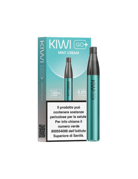 KIWI GO PLUS STARTER KIT MINT CREAM 20MG SIGARETTA USA E GETTA (CON TASSELLO)