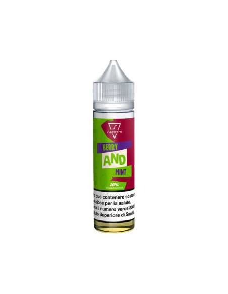 Berry And Mint - AND-  Aroma Shot 20ml 0mg Frutti rossi e menta hibiscus - Suprem-e (CON TASSELLO)