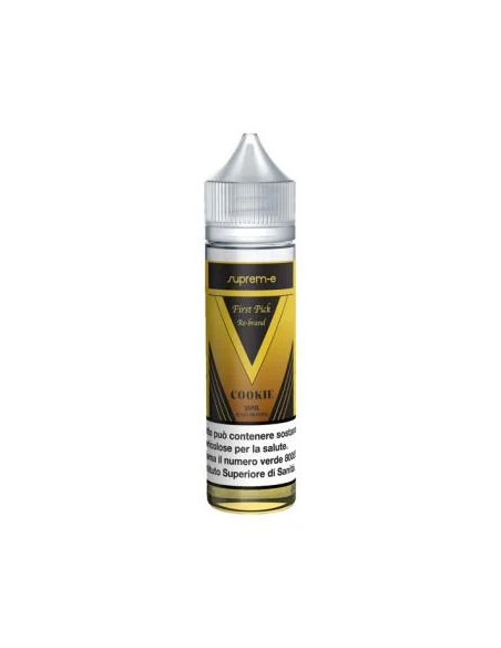 First Pick Re-Brand Cookie Aroma Shot 20ml 0mg Tabacco vaniglia e biscotto - Suprem-e (CON TASSELLO)