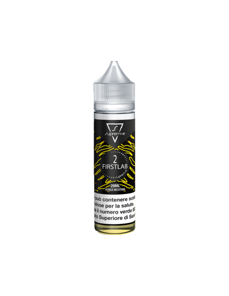 First Lab - First Lab N.2 Aroma Shot 20ml 0mg Tabacco vaniglia e caramello - Suprem-e (CON TASSELLO)