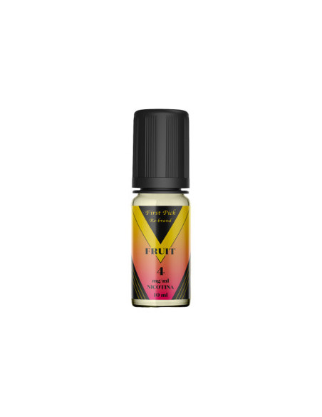 First Pick Re-Brand Fruit Liquido Pronto 10ml Tabacco Pesca e Vaniglia - Suprem-e (CON TASSELLO)