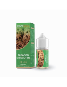 Tabacco e Biscotto Mini Shot Aroma 10+10 Tabacco e Bisotto - SvapoNext (CON TASSELLO)