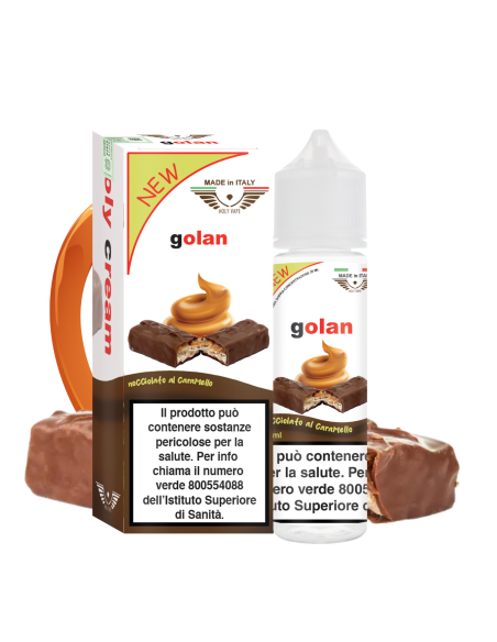 Golan - CREAM - Aroma Shot 20ml Caramello e Nocciola - Holy Vape (CON TASSELLO)