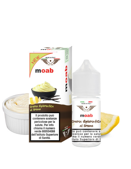 Moab - CREAM - Mini Shot Aroma 10+20 Vaniglia e Limone - Holy Vape (CON TASSELLO)