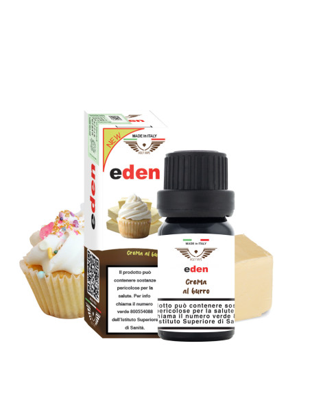 Eden - CREAM - Aroma Concentrato 10 ml Crema di Burro - Holy Vape (CON TASSELLO)