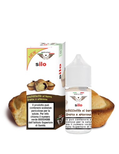 Silo - CREAM - Mini Shot Aroma 10+20 Pasta Frolla Crema e Amarena - Holy Vape (CON TASSELLO)