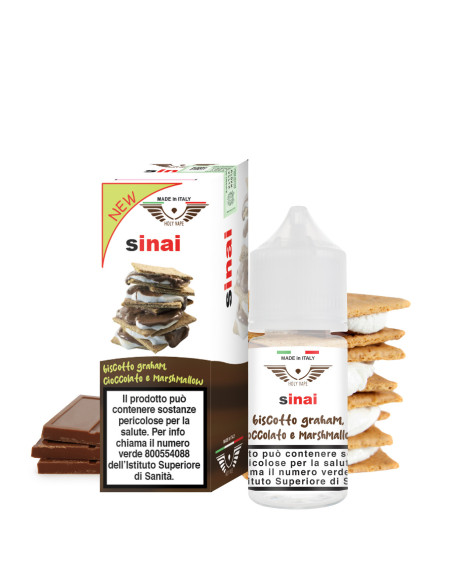 Sinai - CREAM - Mini Shot Aroma 10+20 Biscotto Cioccolato e Marshmallow - Holy Vape (CON TASSELLO)