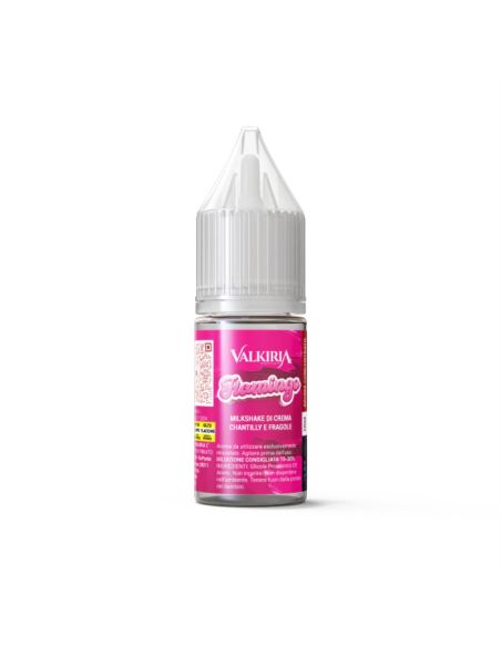 Flamingo Aroma Concentrato 10ml Milkshake di Crema Chantilly e Fragole - Valkiria (CON TASSELLO)