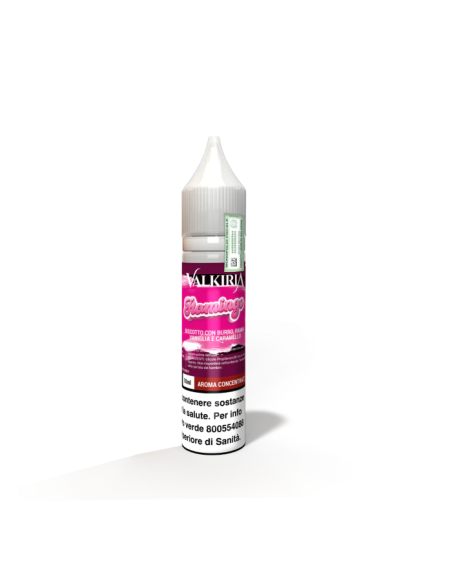 Flamingo Mini Shot Aroma 10+10 Milkshake di Crema Chantilly e Fragole - Valkiria (CON TASSELLO)