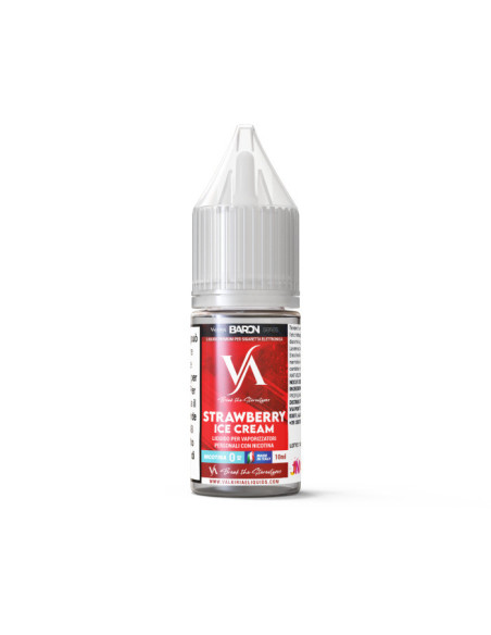 Strawberry Ice Cream Aroma Concentrato 10ml Fragole Panna e Zucchero Ice - Valkiria (CON TASSELLO)
