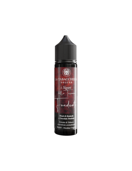 Sigaro Fondente - I Sigari della Toscana - Aroma 20ml Tabacco Kentucky e Cioccolato Fondente - La Tabaccheria (CON TASSELLO)