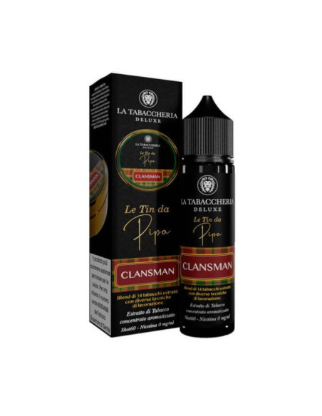La Tin Da Pipa Deluxe - Clansman Line - Aroma Shot 20ml Mix estratti di Tabacco  - La Tabaccheria (CON TASSELLO)