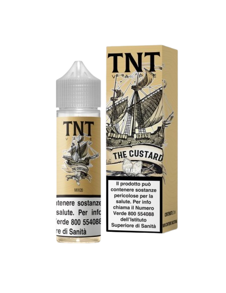 The Custard - I MAGNIFICI - Aroma 20ml 0mg Crema di Vaniglia - TNT Vape (CON TASSELLO)