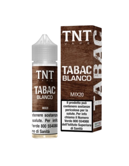 Tabac Blanco Aroma Shot 20ml 0mg Tabacco Secco - TNT Vape (CON TASSELLO)