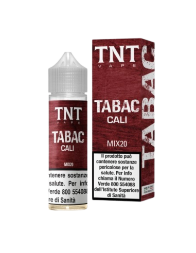 Tabac Cali Aroma Shot 20ml 0mg Tabacco Tostato e Vaniglia - TNT Vape (CON TASSELLO)