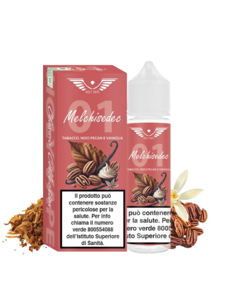 Melchisedec - CLASSIC - Aroma shot 20+40 Tabacco, Noci Pecan e Vaniglia - Holy Vape (CON TASSELLO)