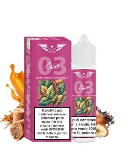 Caino - CLASSIC - Aroma shot 20+40 Mix di Tabacchi Aromatizzati - Holy Vape (CON TASSELLO)